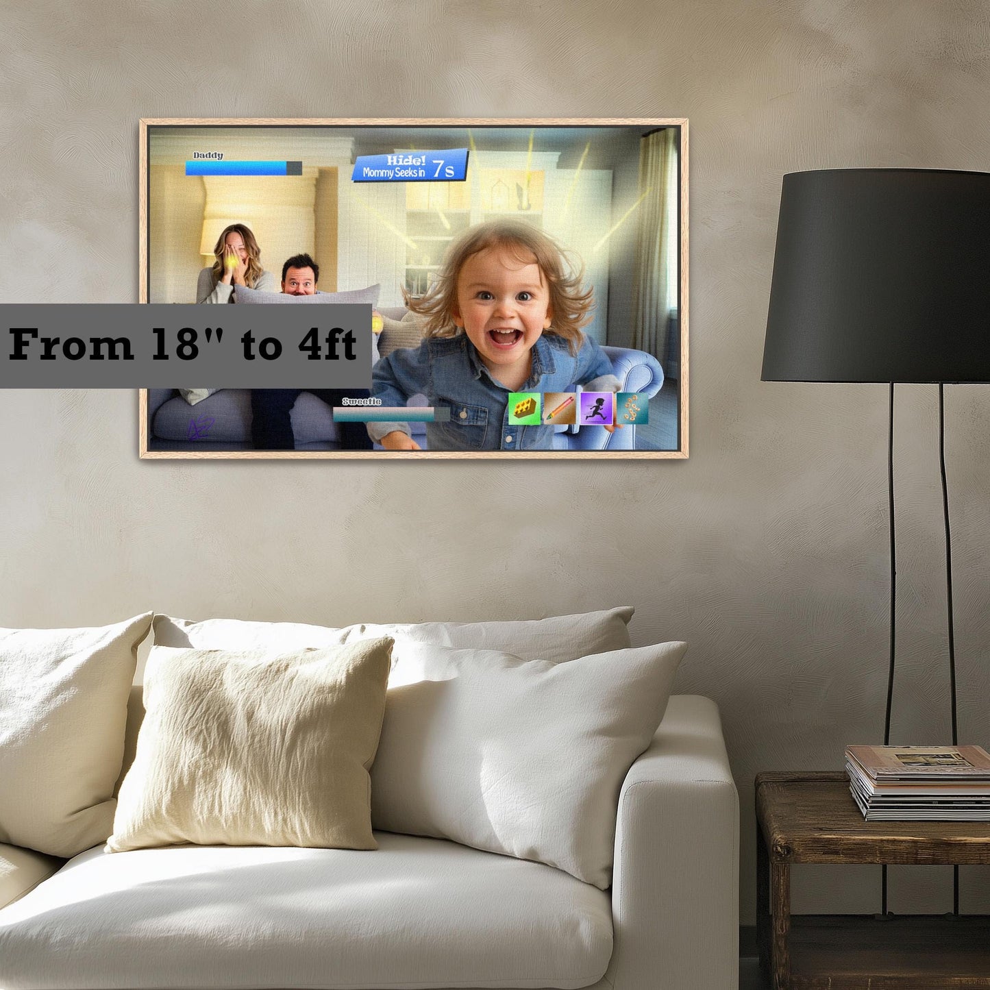 Winning at Life by ASZ | Giclee Canvas Print