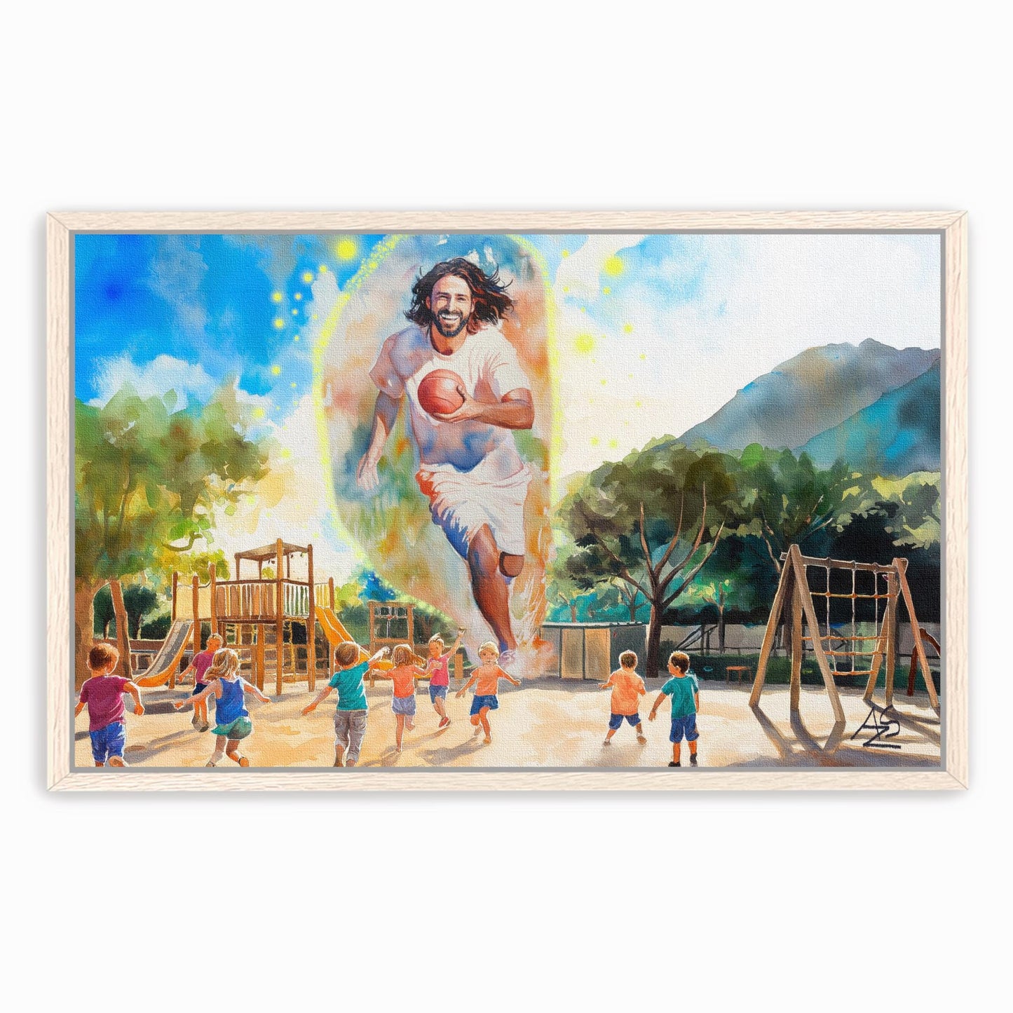Playground by ASZ | Giclee Canvas Print