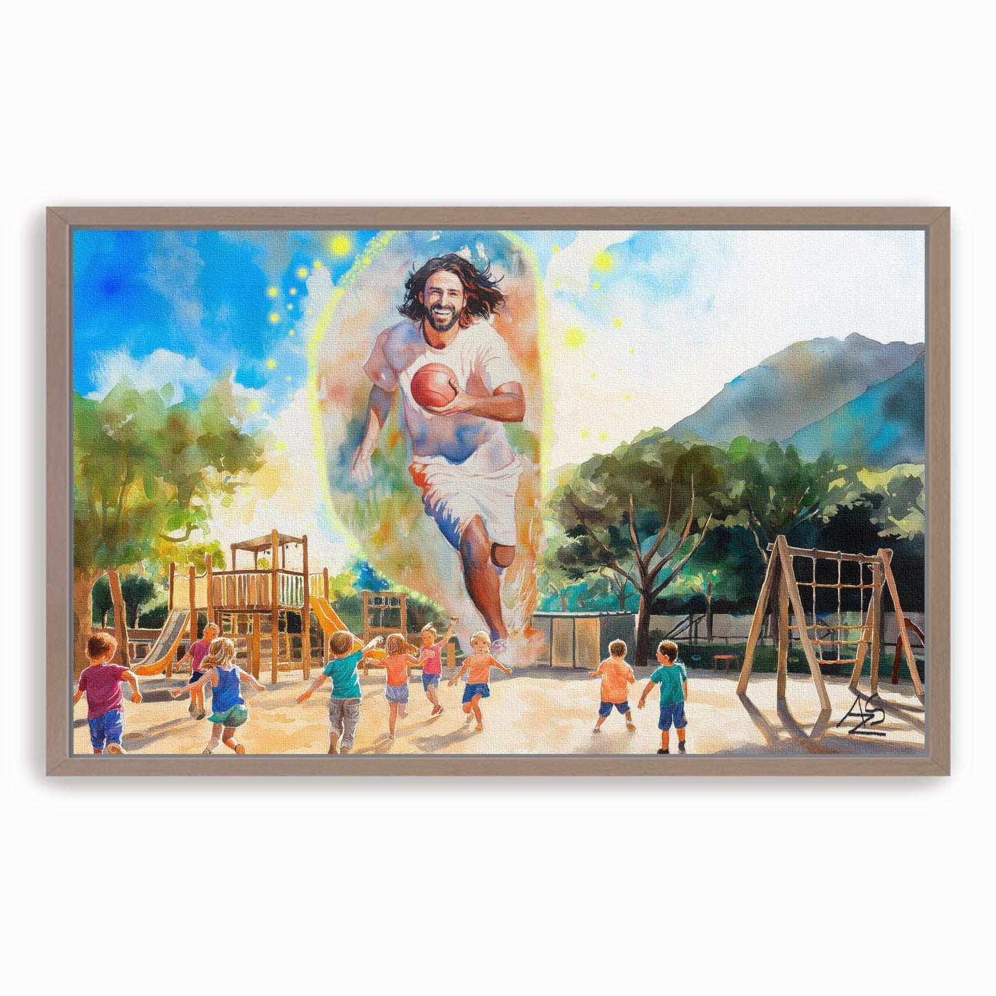 Playground by ASZ | Giclee Canvas Print