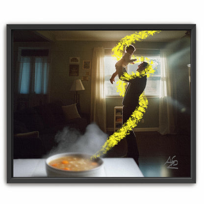Hot Soup by ASZ | Giclee Canvas Print