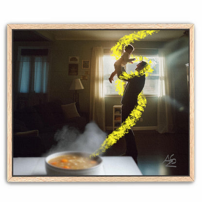 Hot Soup by ASZ | Giclee Canvas Print